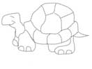 рисунок по точкам черепаха